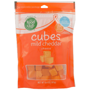 Mild Cheddar Cheese Cubes