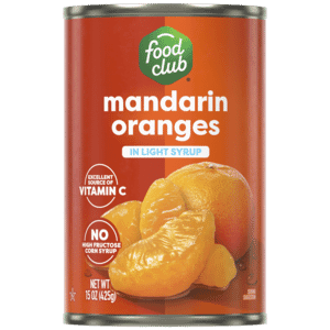 Food Club Mandarin Oranges in Light Syrup 15 oz