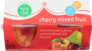 Food Club Cherry Mixed Fruit 4 ea