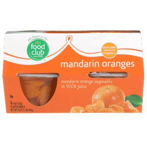 Mandarin Oranges Segments In 100% Juice