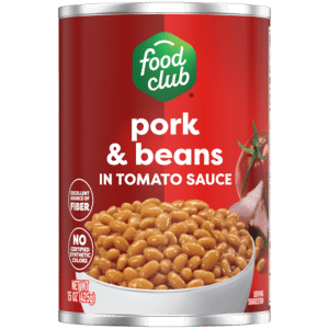 Food Club Pork & Beans in Tomato Sauce 15 oz