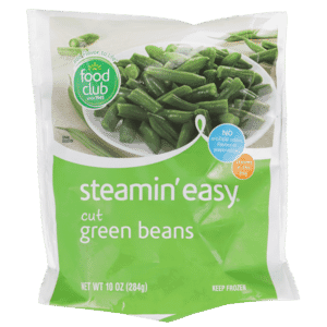 Steamin’ Easy  Cut Green Beans