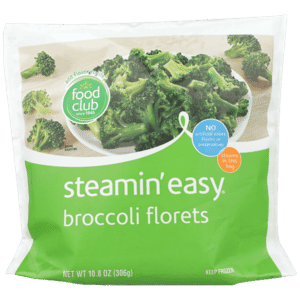 Steamin’ Easy  Broccoli Florets