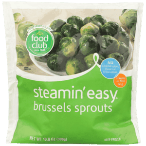 Steamin’ Easy  Brussels Sprouts