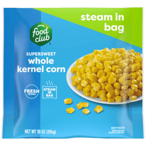 Food Club Steam in Bag Whole Kernel Supersweet Corn 10 oz