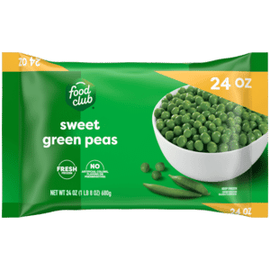 Food Club Sweet Green Peas 24 oz