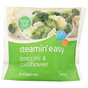 Steamin’ Easy  Broccoli & Cauliflower