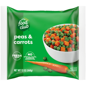 Food Club Peas & Carrots 12 oz