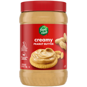 Food Club Creamy Peanut Butter 40 oz