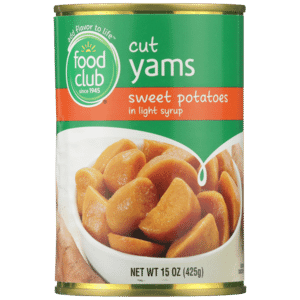 Cut Yams Sweet Potatoes In Light Syrup