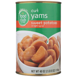 Cut Yams Sweet Potatoes In Light Syrup