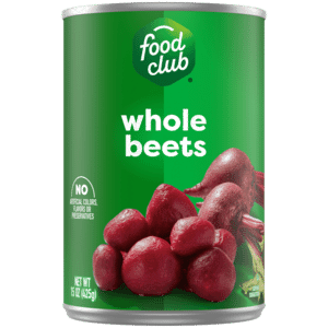 Food Club Whole Beets 15 oz