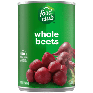 Food Club Whole Beets 15 oz
