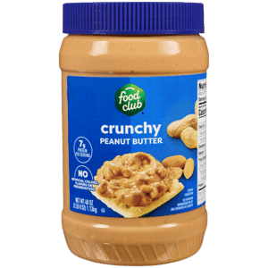 Food Club Crunchy Peanut Butter 40 oz