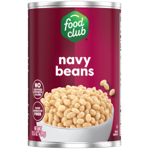 Food Club Navy Beans 15.5 oz