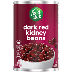 Food Club Dark Red Kidney Beans 15.5 oz
