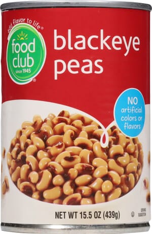 Food Club Blackeye Peas 15.5 oz