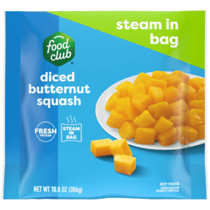Food Club Steam in Bag Diced Butternut Squash 10.8 oz