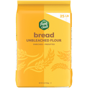 Food Club Bread Unbleached Flour 25 lb