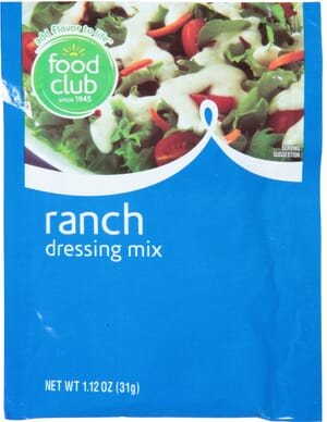 Food Club Ranch Dressing Mix 1.12 oz