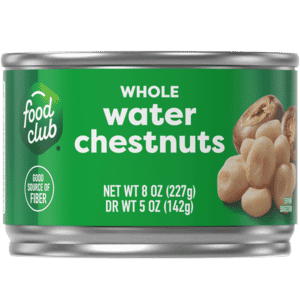 Food Club Whole Water Chestnuts 8 oz