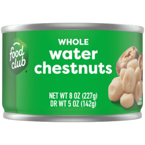 Food Club Whole Water Chestnuts 8 oz