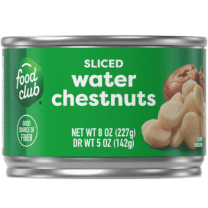 Food Club Sliced Water Chestnuts 8 oz