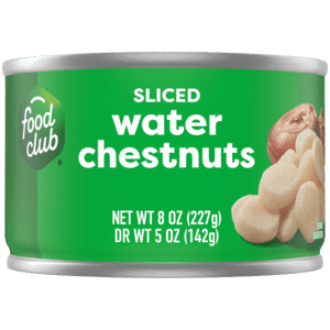 Food Club Sliced Water Chestnuts 8 oz