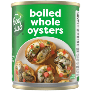 Food Club Boiled Whole Oysters 8 oz