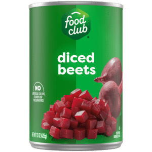 Food Club Diced Beets 15 oz