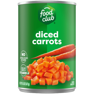 Food Club Diced Carrots 14.5 oz