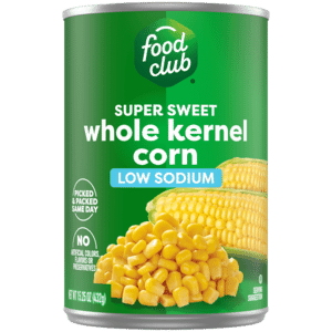 Food Club Low Sodium Super Sweet Whole Kernel Corn 15.25 oz