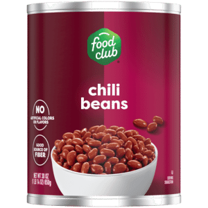 Food Club Chili Beans 30 oz