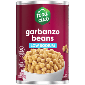 Food Club Low Sodium Garbanzo Beans 15.5 oz