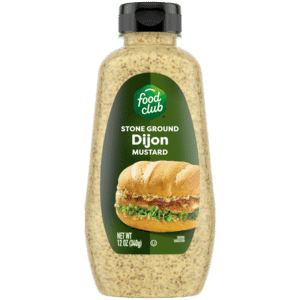 Food Club Stone Ground Dijon Mustard 12 oz