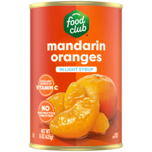 Food Club Mandarin Oranges in Light Syrup 15 oz