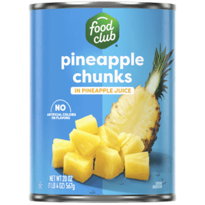 Food Club Pineapple Chunks in Pineapple Juice 20 oz