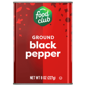 Food Club Ground Black Pepper 8 oz