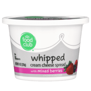 Whipped Cream Cheese Spread With Mixed Berries