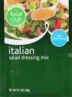 Food Club Italian Salad Dressing Mix 0.7 oz