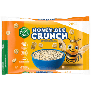 Food Club Honey Bee Crunch Cereal 28 oz