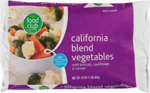 California Blend Vegetables With Broccoli  Cauliflower & Carrots