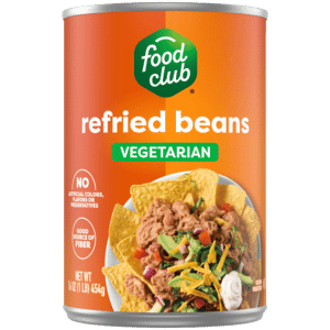 Food Club Vegetarian Refried Beans 16 oz