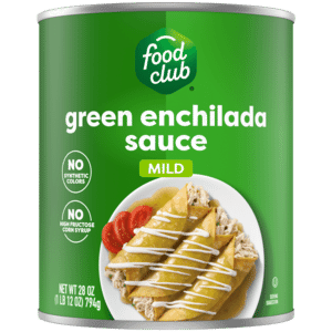 Food Club Green Mild Enchilada Sauce 28 oz