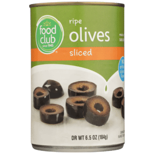 Sliced Ripe Olives