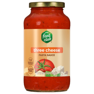Food Club Three Cheese Pasta Sauce 24 oz