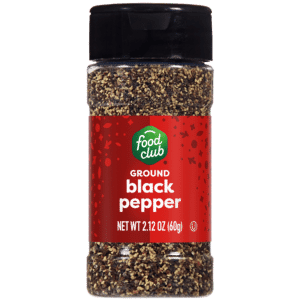 Food Club Ground Black Pepper 2.12 oz