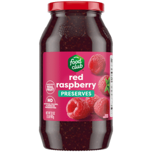 Food Club Red Raspberry Preserves 32 oz