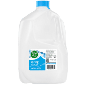 Food Club Spring Water 128 fl oz