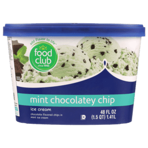 Mint Chocolatey Chip Chocolate Flavored Chips In Mint Ice Cream